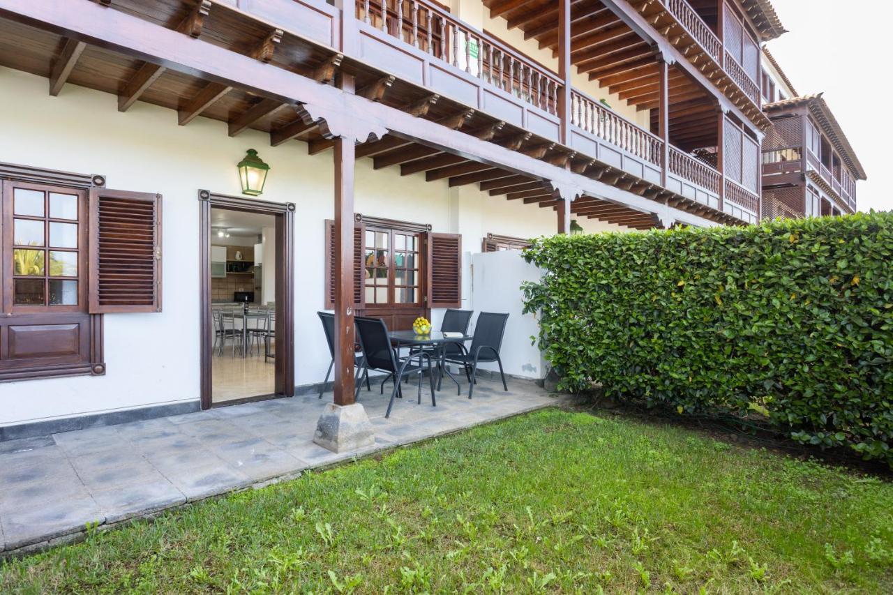 Apartment with private garden 1 Puerto de la Cruz  Buitenkant foto