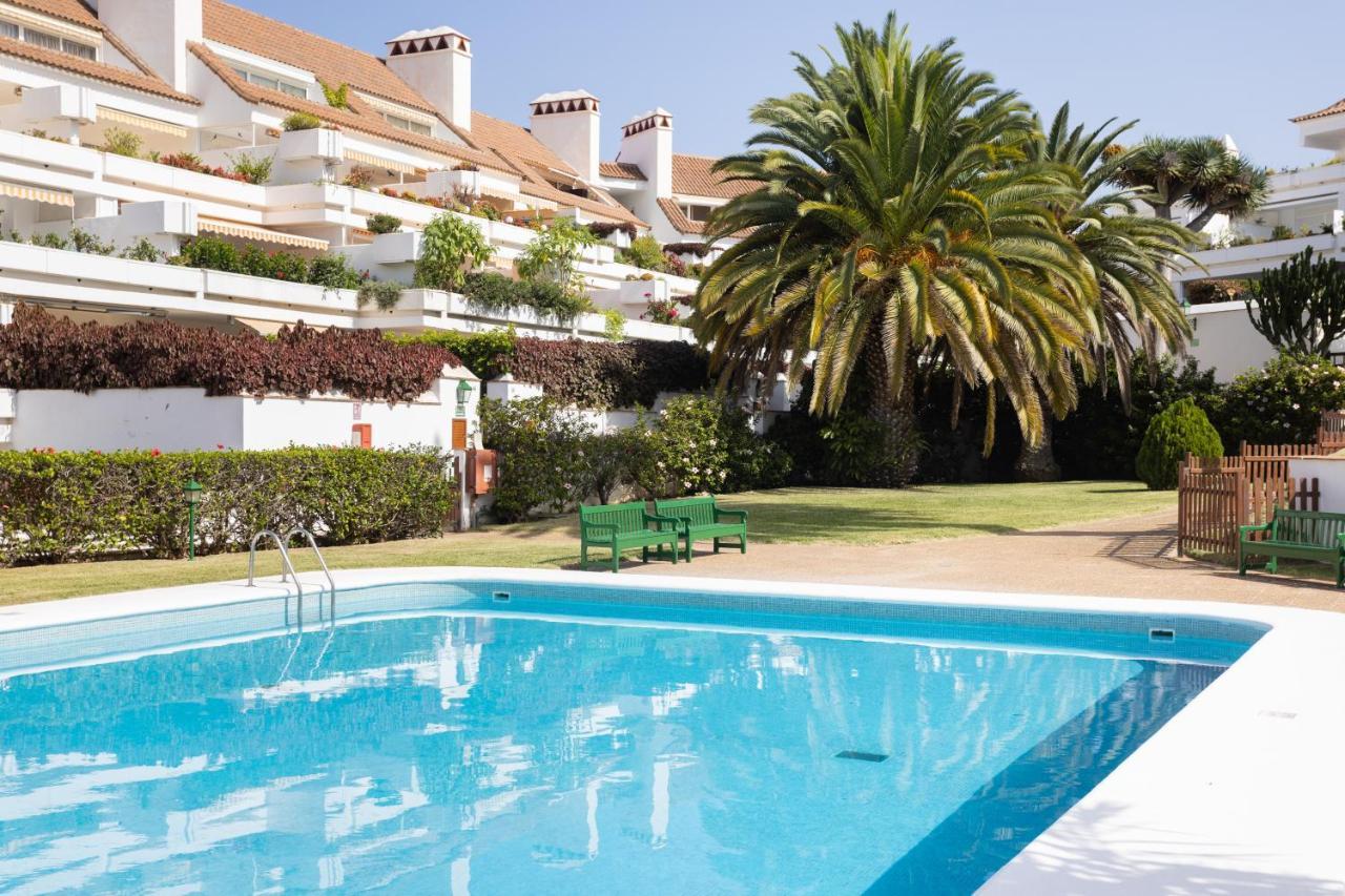 Apartment with private garden 1 Puerto de la Cruz  Buitenkant foto
